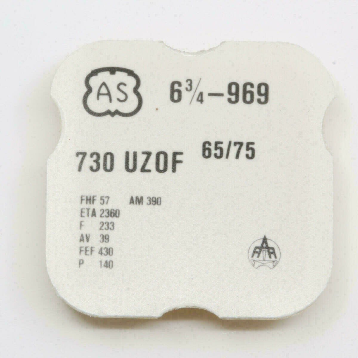 AS 969 PART 730, Hebelscheibe roller, FHF 57 ETA 2360 2410 FEF 430 AS 1012 P140