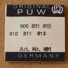 PUW 800 Aufzugswelle für Kaliber 801, 803 u.v.m.