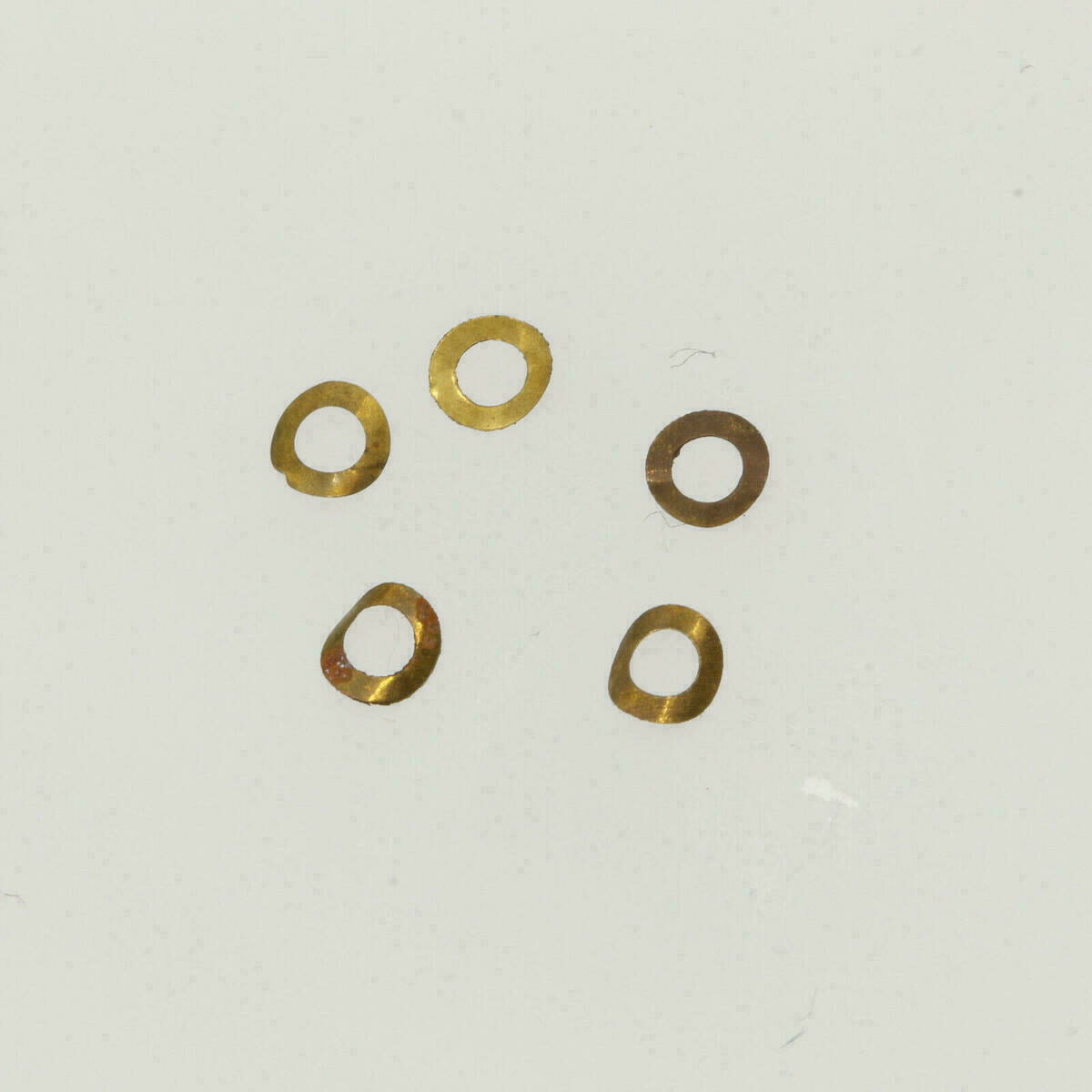 Bettlach EB 8400 muelles de expansión, 5 unidades para rueda de horas NOS