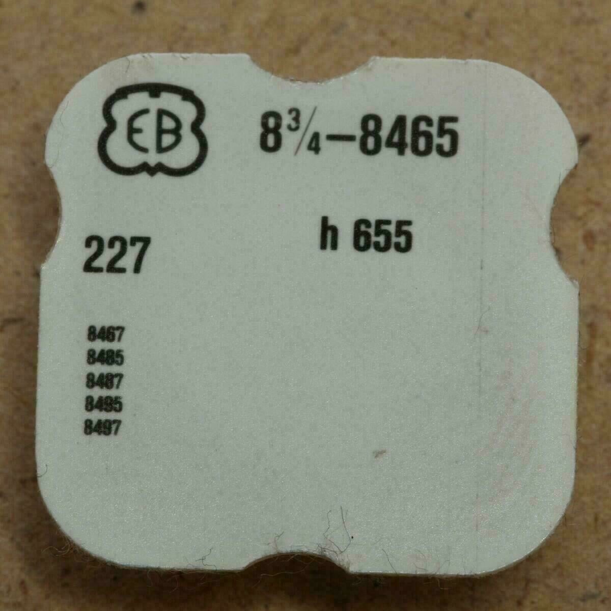 Bettlach EB 8465 Part 227, ruota dei secondi al centro 8467 8485