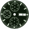 Zifferblatt ETA 7750 Carbon Ausführung 30.8mm
