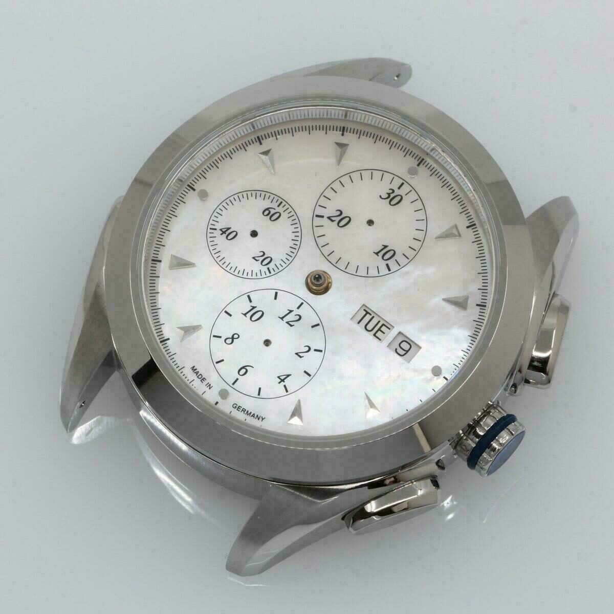 DIY Set for ETA Valjoux 7750: Watch Case, Dial and Hands, Sapphire Crystal