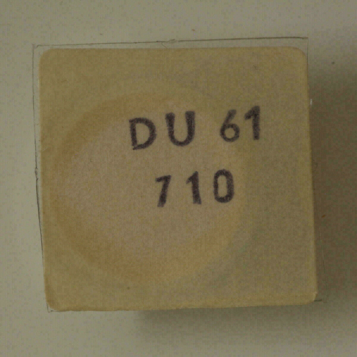 Ancre DUROWE 61 avec tige et rubis (ancre montée) – Part 710, pour DUROWE 89
