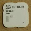 Setting Wheel ETA 935.112 / 965.112 – Part 450/1