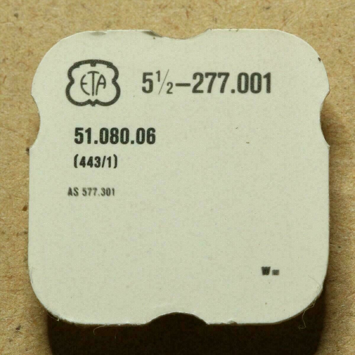 ETA 277.001 PART 443 / 1 Setting Lever, Ref. 51.080.06, AS 577.301 - NOS -