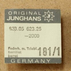 JUNGHANS 623.05, PART 181 /1 barrilete con muelle real, 623.25 NOS