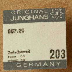 JUNGHANS 667.20 PART 203 rueda intermedia con piñón NOS