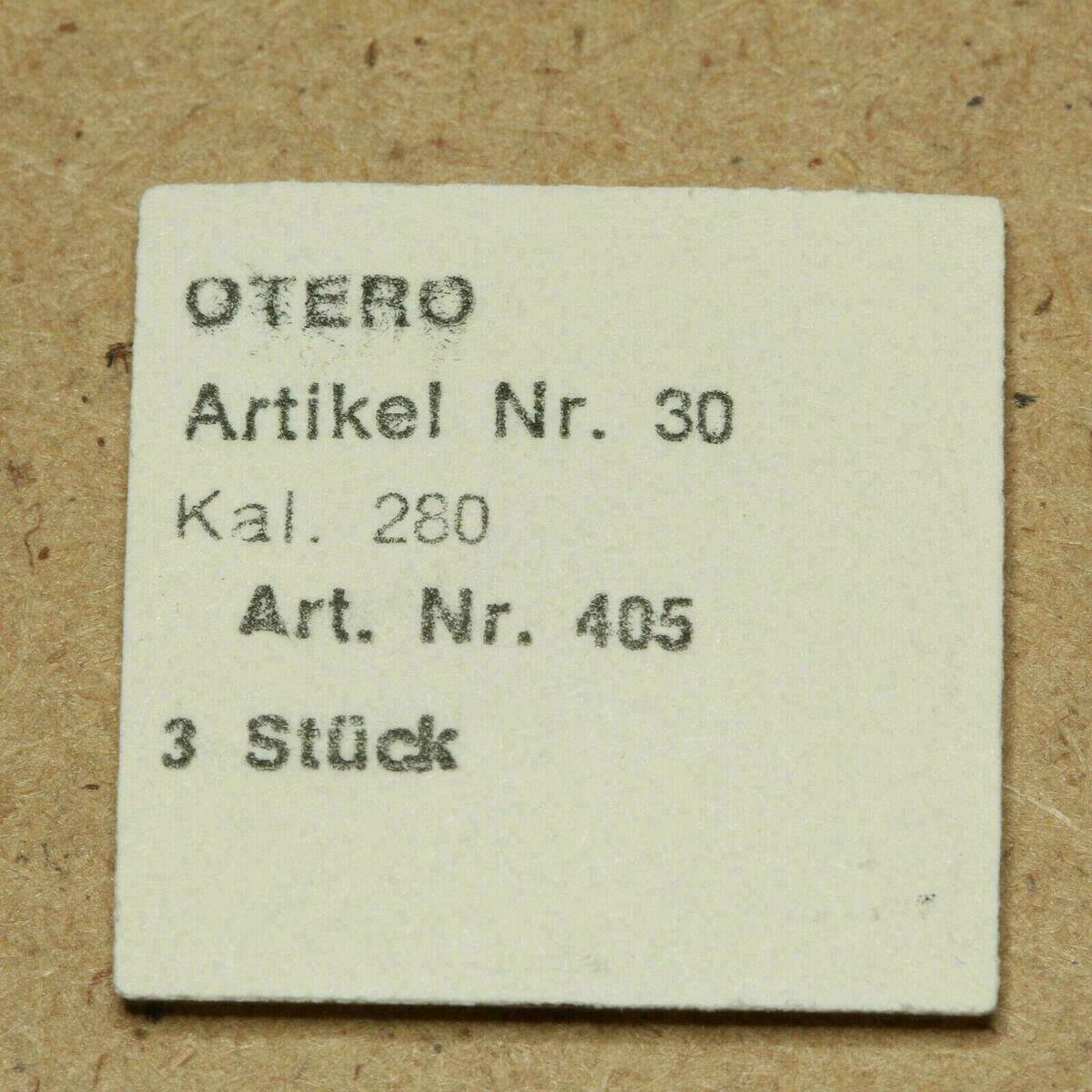 OTERO 280 Part 401 winding stem, Aufzugswelle, tige de remontier OTTO/ EPORA NOS