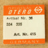 OTERO 334 Sperrad - Ersatzteil 415 für Kaliber 335