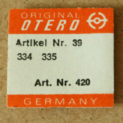 OTERO 334 Part  420, Kronrad, crown wheel, OTERO 335 EPPLE OTTO - NOS -