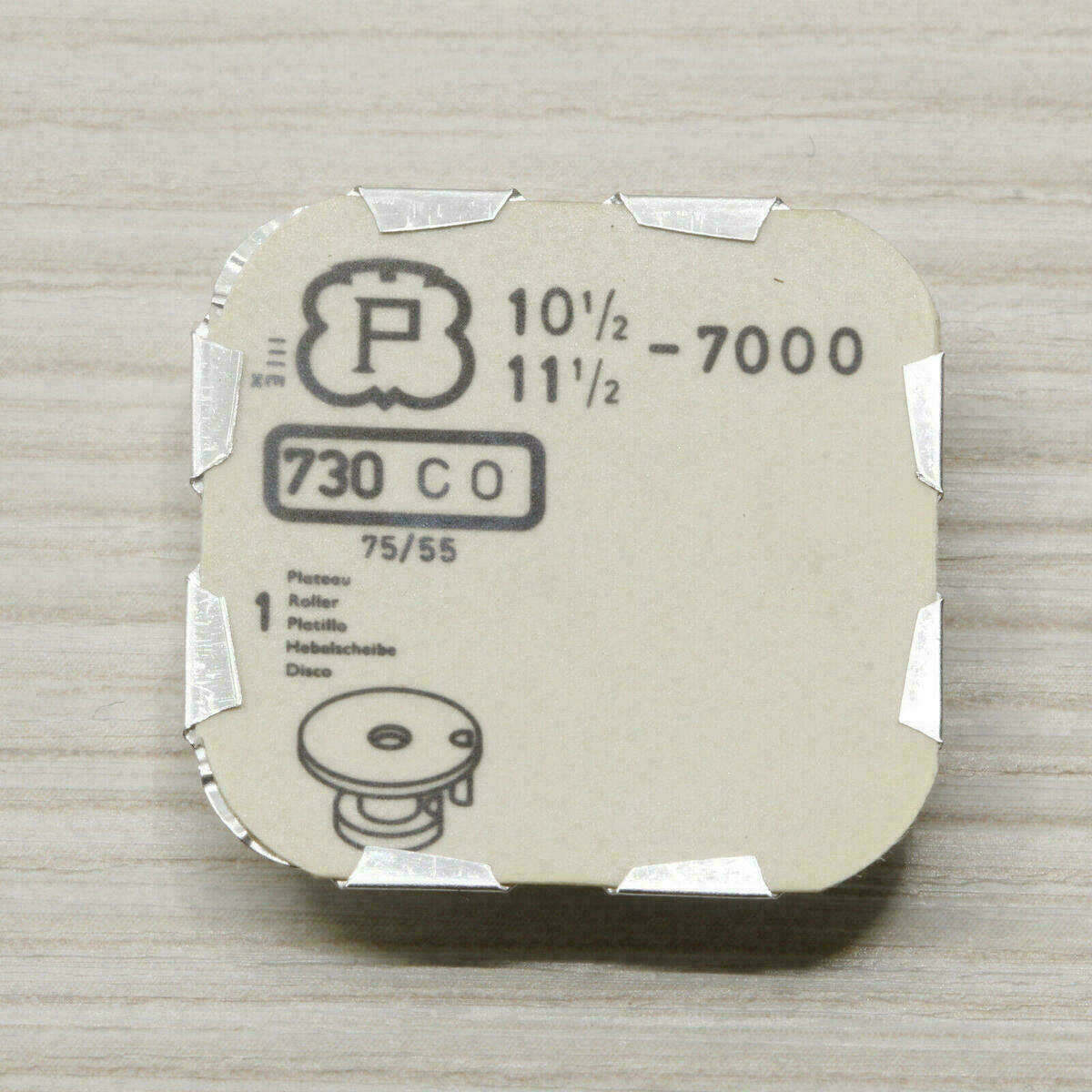 PESEUX 7000 PART 730, disco (disco doppio), PESEUX 7001 7010 7011