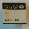 Roue intermédiaire PUW 2500 Part 203 pour calibre 2500