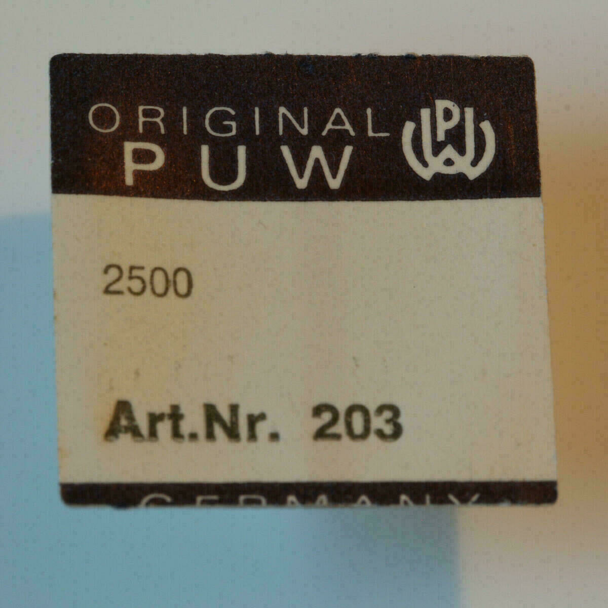 Intermediate Wheel and Pinion for PUW 2500 – Part 203 – NOS
