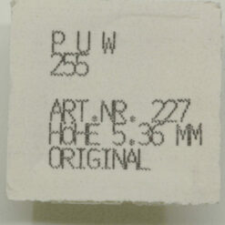 Roue de seconde PUW 255 (seconde au centre) – Part 227, pour PUW 2550, 256, 2560 – NOS