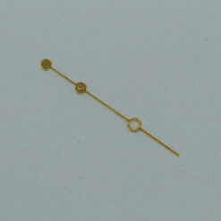 Sekundenzeiger / second hand ETA 2824-2 BGW9 Super luminova Ø 0,25 GOLD 12,5mm