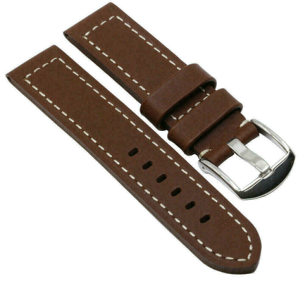 Cinturino per orologio in pelle massiccia 20mm 115/75, cinturino di ricambio #SI2020Cho