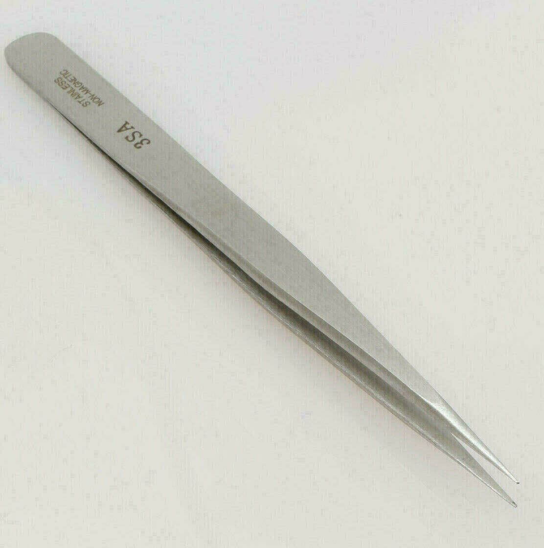 Watchmaker Tweezers, Antimagnetic Stainless Steel, Form 3SA
