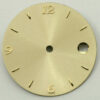 Zifferblatt ETA 2824-2 Gold mit Sonnenschliff