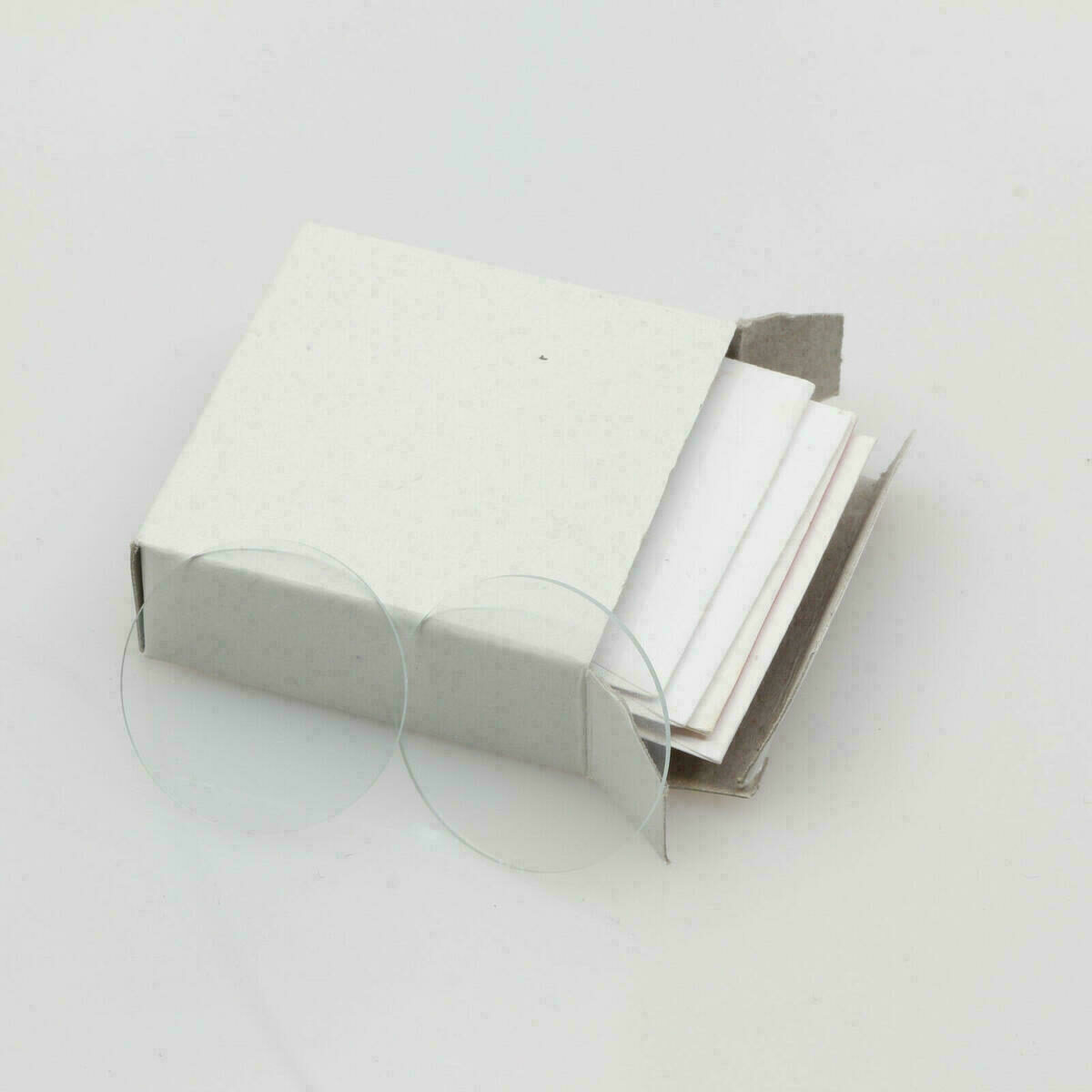 100 verres de montre plats pour montres-bracelets – lot Ø 18-30.75 mm