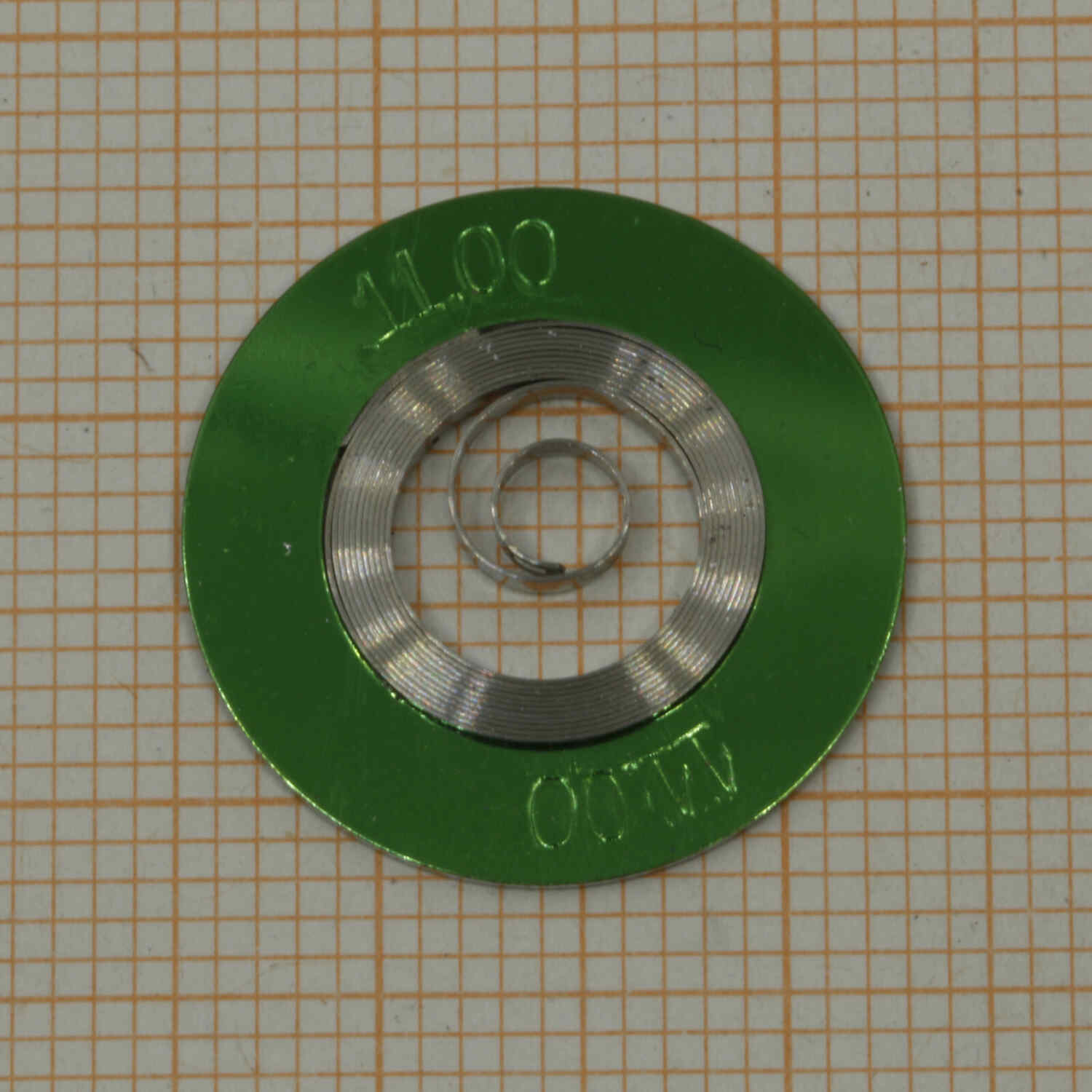 AUFZUGFEDER Bifora 130 1,10x11,0x0,15x340 Mainspring Aufzugsfeder Bidlingmaier.