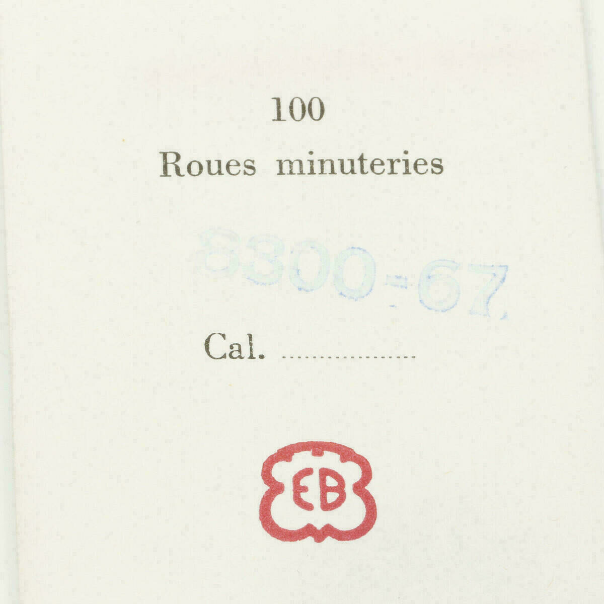 Bettlach EB 8300-67 PART 260, rueda de minutería - NOS – imagen 4