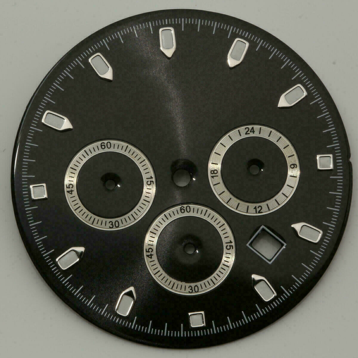 Cadran Miyota OS20 OS25 noir de style chronomètre pour mouvement OS 25 / OS 20 – Ø 32,15 mm – image 2