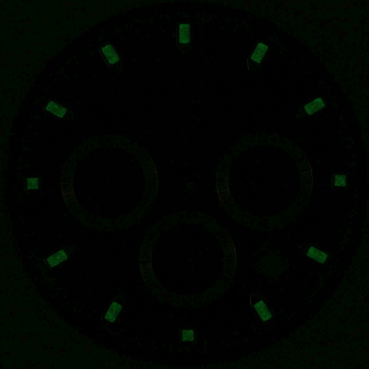 Cadran Miyota OS20 OS25 noir de style chronomètre pour mouvement OS 25 / OS 20 – Ø 32,15 mm – image 3