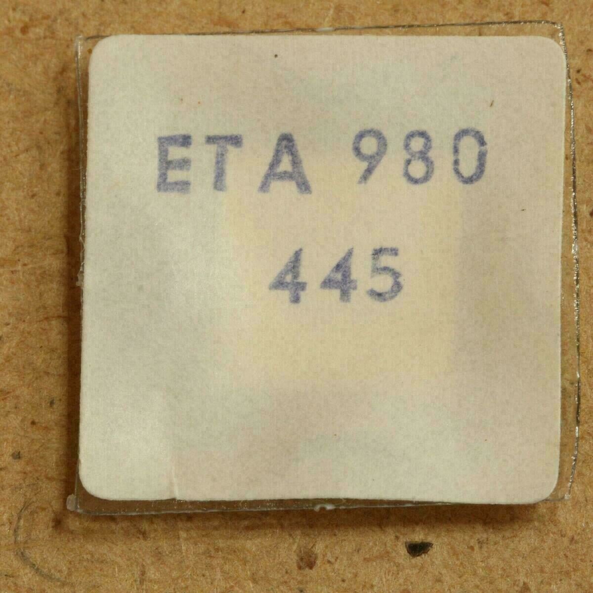 ETA 980 Part 445 STELLHEBELFEDER, Setting lever spring, Ressort de tirette NOS – Bild 3