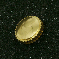 Krone Aufzugskrone ohne Dichtung vergoldet Armbanduhren 3,6 - 6,4mm watch crown – Bild 2