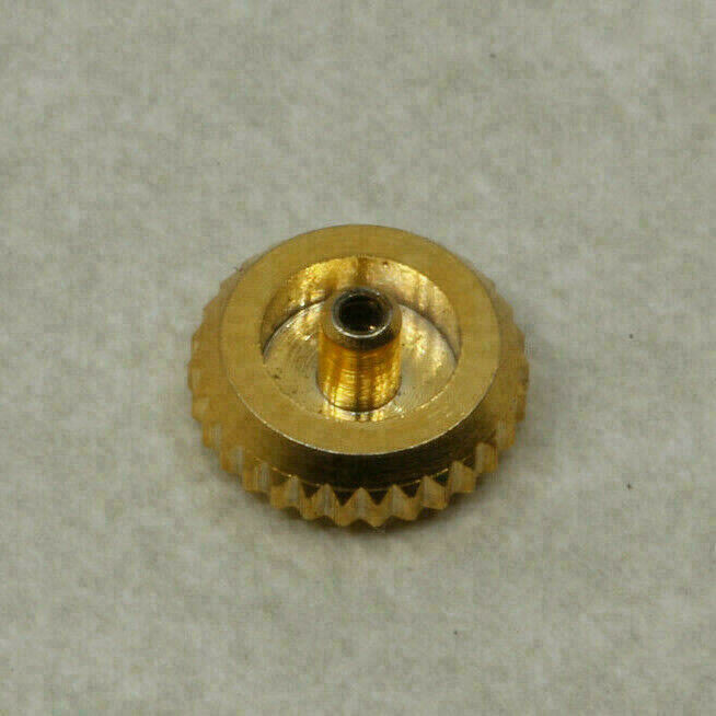 Krone Aufzugskrone ohne Dichtung vergoldet Armbanduhren 3,6 - 6,4mm watch crown – Bild 3