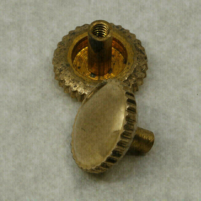 Krone Aufzugskrone ohne Dichtung vergoldet Armbanduhren 3,6 - 6,4mm watch crown – Bild 4