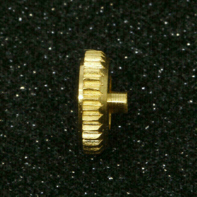Krone Aufzugskrone ohne Dichtung vergoldet Armbanduhren 3,6 - 6,4mm watch crown – Bild 5