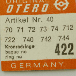 OTERO 44 PART 422 Kronradringe Crown wheel ring 48 64 162 70 162 237 334 740 146 – Bild 8