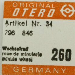 OTERO 46 PART 260 Wechselrad Minute wheel OTERO 62 64 162 70 72 742 236 796 846 – Bild 12