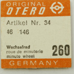OTERO 46 PART 260 Wechselrad Minute wheel OTERO 62 64 162 70 72 742 236 796 846 – Bild 2