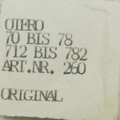 OTERO 46 PART 260 Wechselrad Minute wheel OTERO 62 64 162 70 72 742 236 796 846 – Bild 8