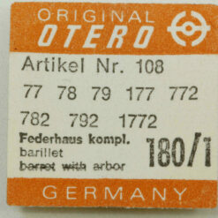 OTERO 77 PART 180/1 Federhaus komplett, Barillet complet OTERO 904 79 782 792 79 â Bild 2