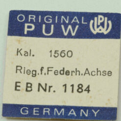 Barrel Bolt for PUW 1560 – Part 1184 – image 2
