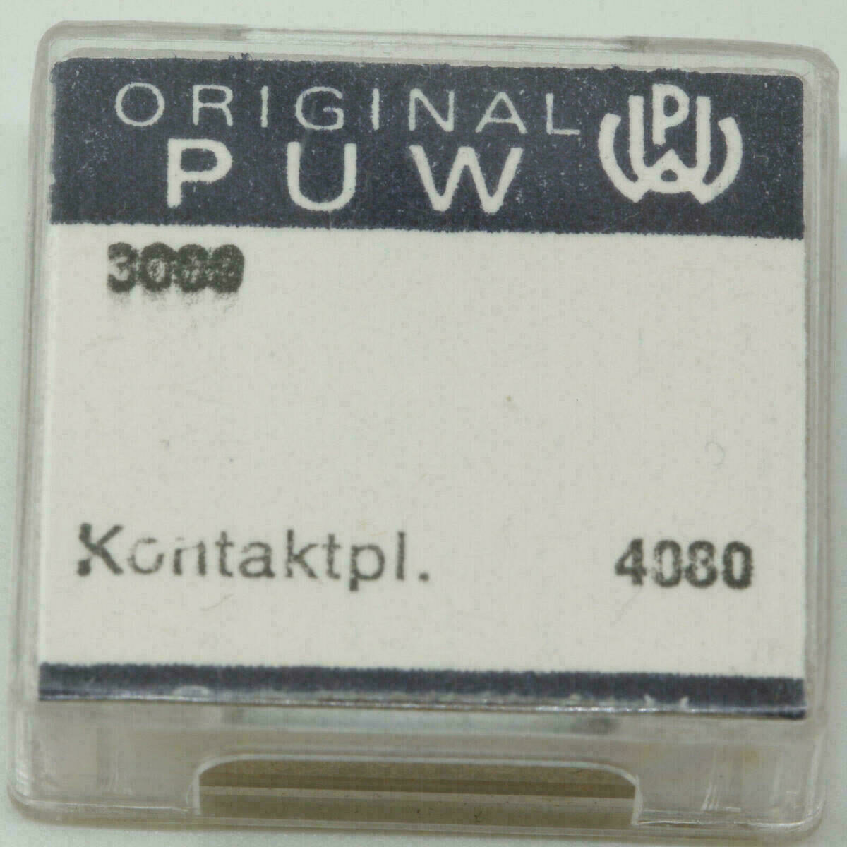 PUW 3000 Part 4080, Kontaktplatte, contact plate, contact assemble – Bild 3