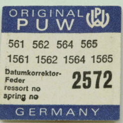 PUW 561 Part 2572 Datumkorrektor- Feder Date corrector spring PUW 564 562 1565 – Bild 3
