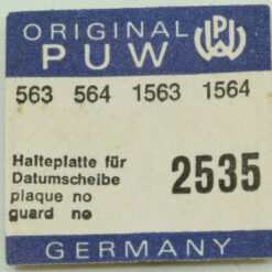 Plaque de maintien PUW 563 pour disque de quantième – Part 2535 – pour PUW 564, 1564 – image 3