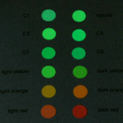 Set DIY Swiss Luminova, polvo luminiscente para agujas de reloj, C1 C3 C5 amarillo naranja – imagen 8
