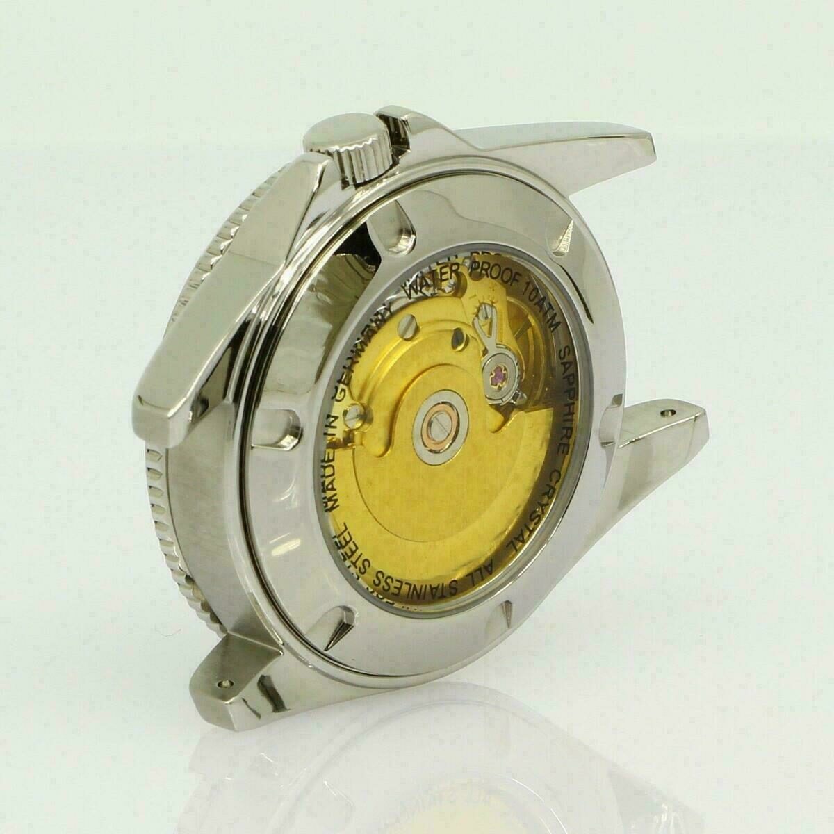 Caja + esfera para ETA 2824-2 acero 316L 10 ATM cristal de zafiro sin marca 36mm – imagen 9