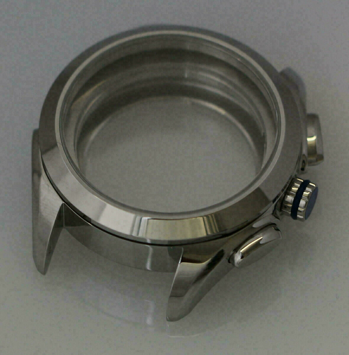 Uhrengehäuse für ETA Valjoux 7750 / 7753 Chronograph Saphirglas 316L 42mm 10 ATM neu – Bild 10