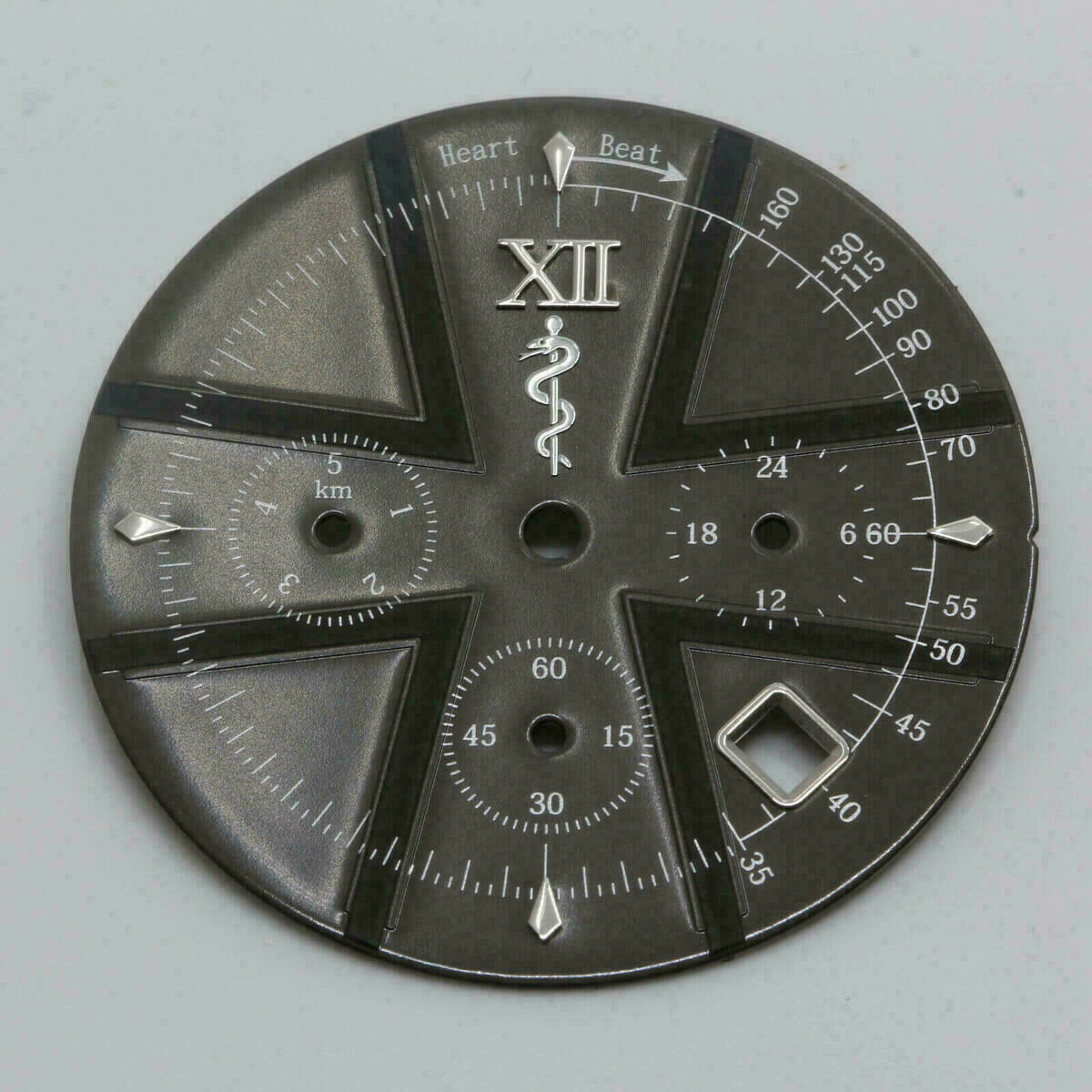Zifferblatt für MIYOTA OS 20, OS 25 / Chrono Watch Dial OS20 Ø30,0mm #26SNAKE – Bild 2
