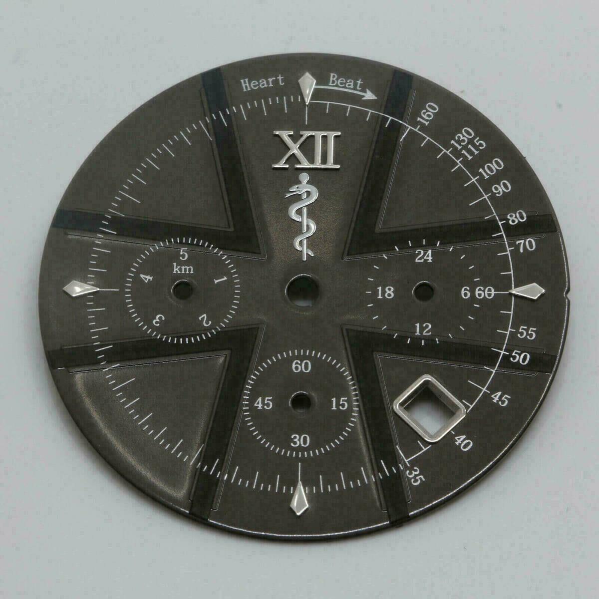 Zifferblatt für MIYOTA OS 20, OS 25 / Chrono Watch Dial OS20 Ø30,0mm #26SNAKE – Bild 4
