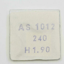 AS 1012 PART 240 Laternen Minutenrohr canon pinion clam notch 976 1234 1491 1777