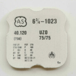 AS 1023 PART 730, Hebelscheibe ( Doppelscheibe), roller, FHF 27 UT 190 ST 69 ...