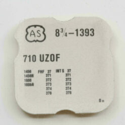 AS 1393 PART 710, Anker mit Welle, jewelled pallet fork AS 1456 1658 FHF 37, 378