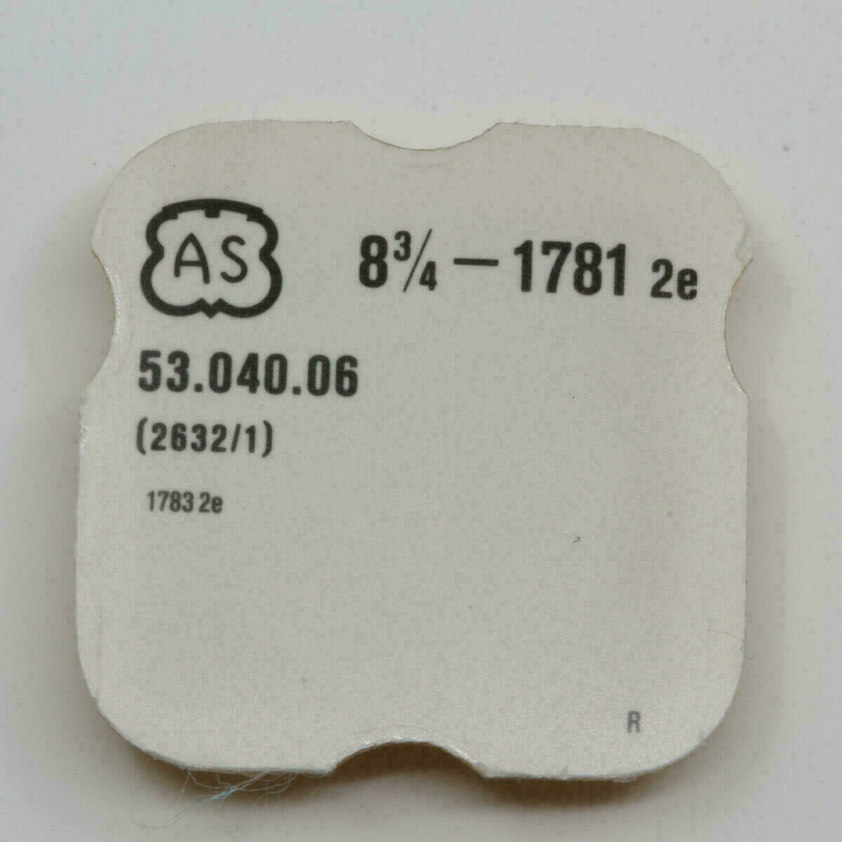 AS 1781 2e PART 2632 /1 báscula de desenganche para indicador de fecha 17832e